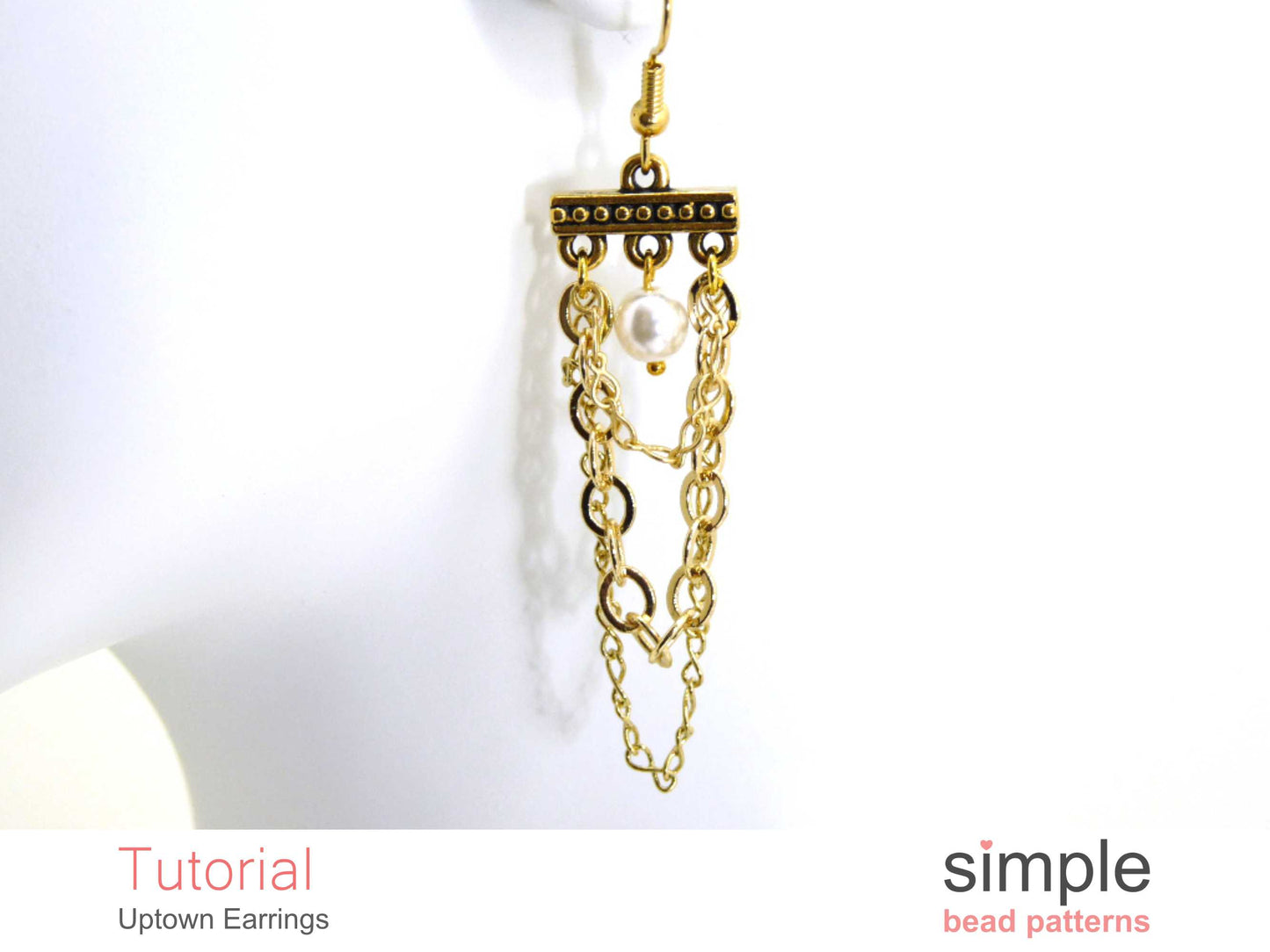Uptown Earrings Beading Pattern