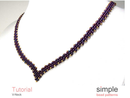 V-Neck Beading Pattern