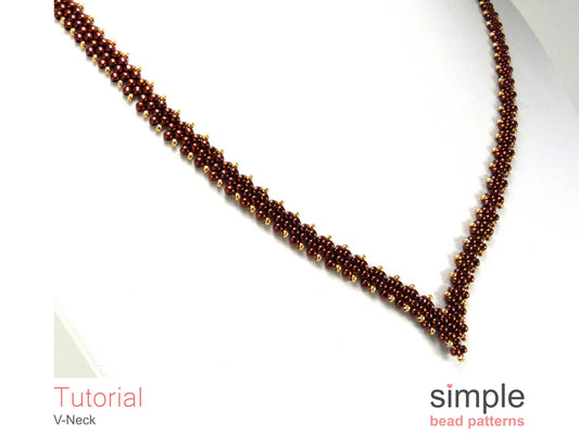 V-Neck Beading Pattern