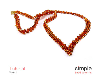 V-Neck Beading Pattern