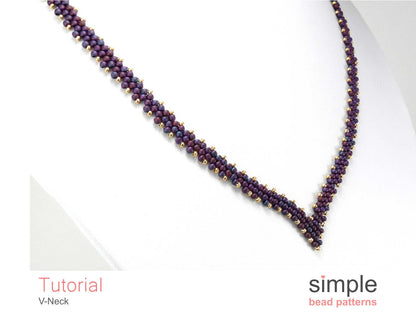 V-Neck Beading Pattern