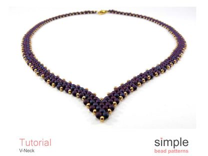 V-Neck Beading Pattern