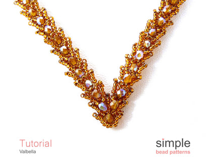 Valbella Necklace Beading Pattern