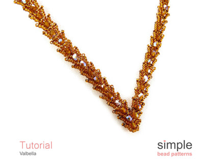 Valbella Necklace Beading Pattern