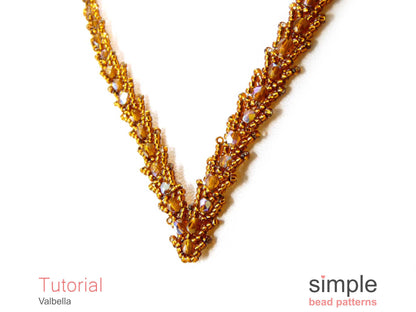 Valbella Necklace Beading Pattern