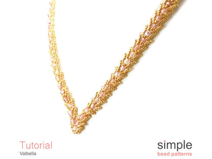 Valbella Necklace Beading Pattern