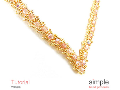 Valbella Necklace Beading Pattern