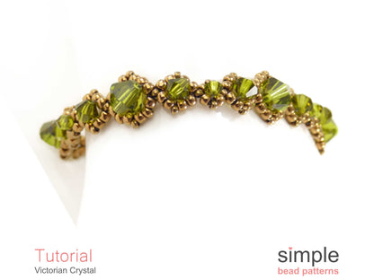 Victorian Crystal Bracelet Beading Pattern