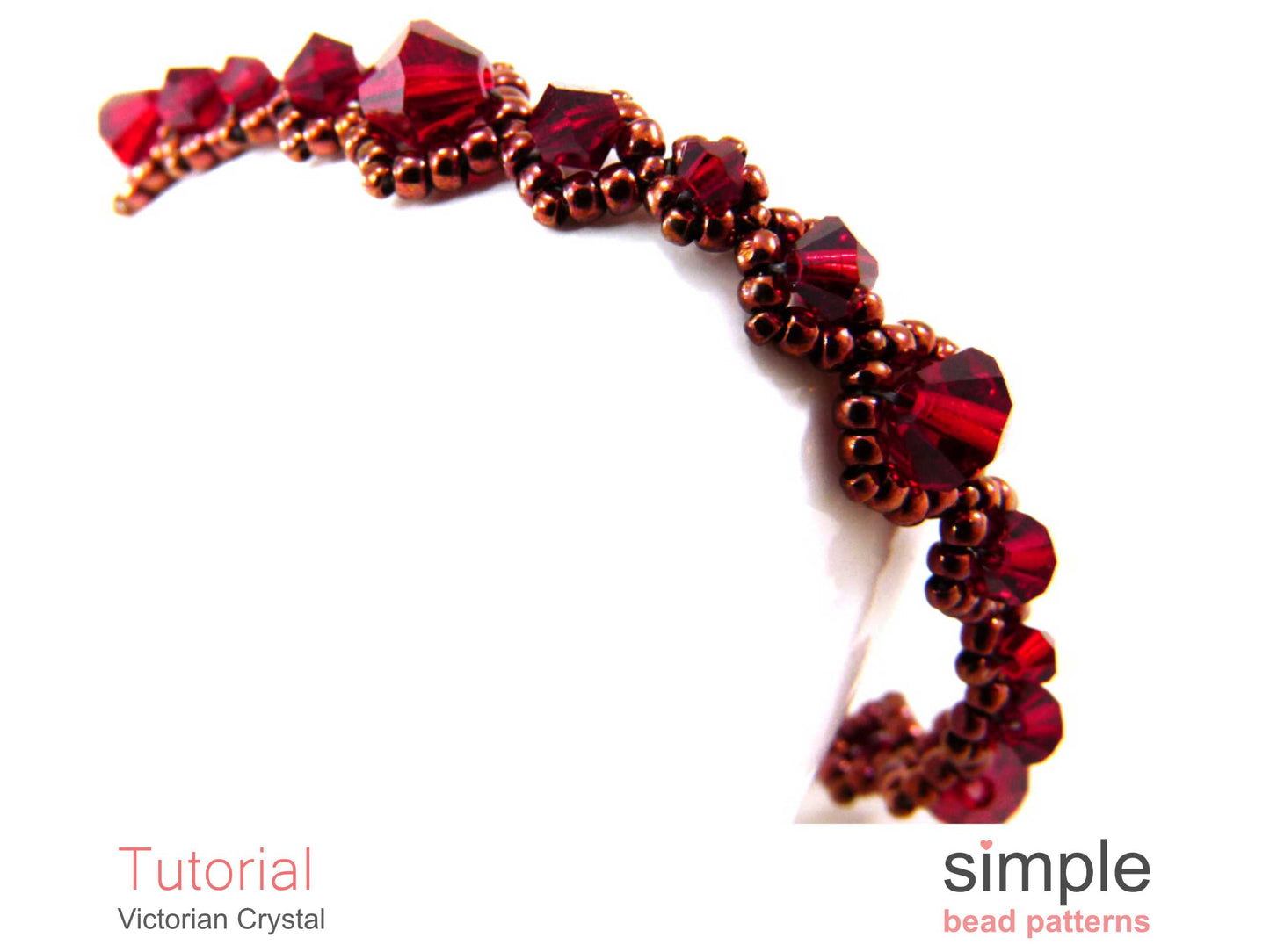 Victorian Crystal Bracelet Beading Pattern