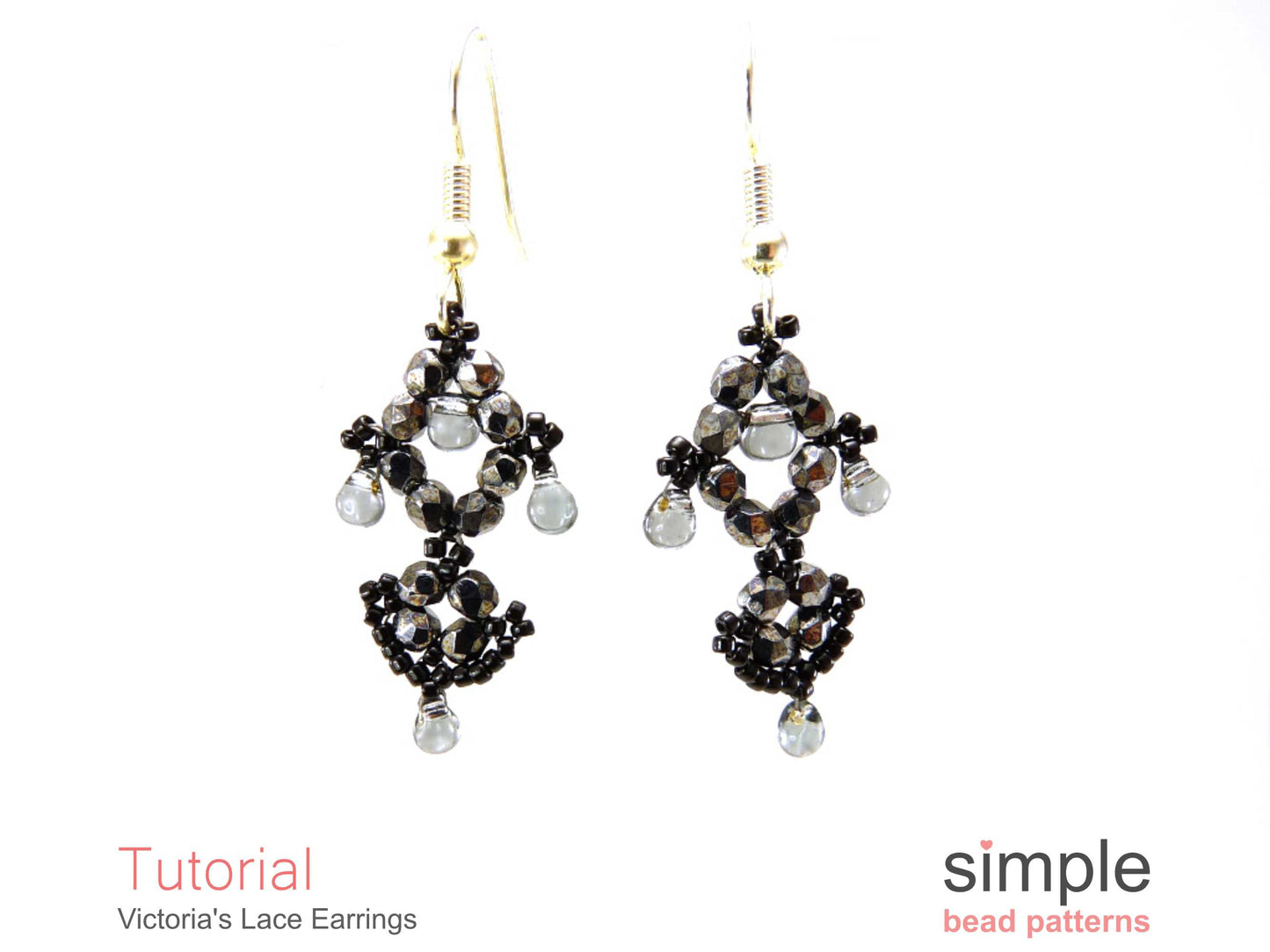 Victoria's Lace Earrings Beading Pattern