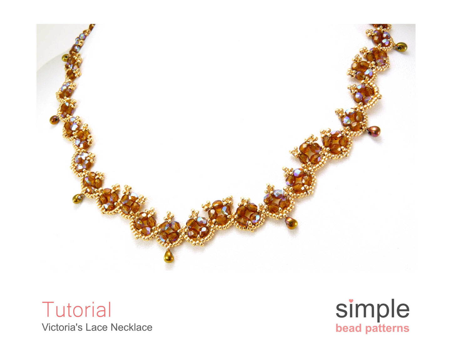 Victoria's Lace Necklace Beading Pattern