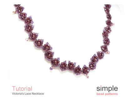 Victoria's Lace Necklace Beading Pattern