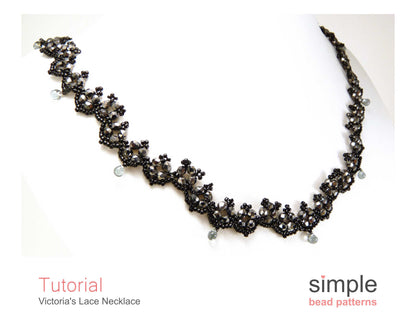 Victoria's Lace Necklace Beading Pattern