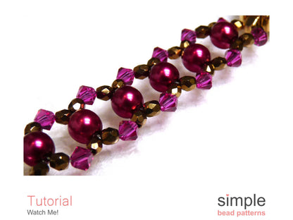 Watch Me Bracelet Beading Pattern