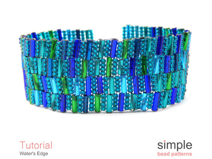Water's Edge Bracelet Beading Pattern