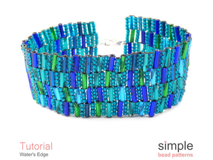 Water's Edge Bracelet Beading Pattern