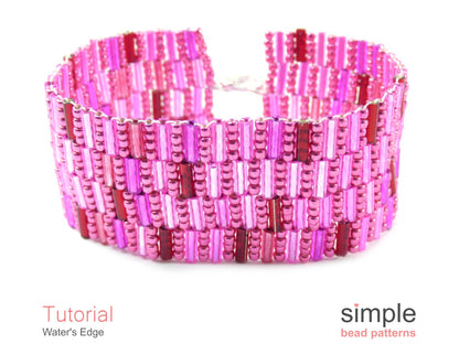 Water's Edge Bracelet Beading Pattern