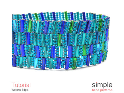 Water's Edge Bracelet Beading Pattern