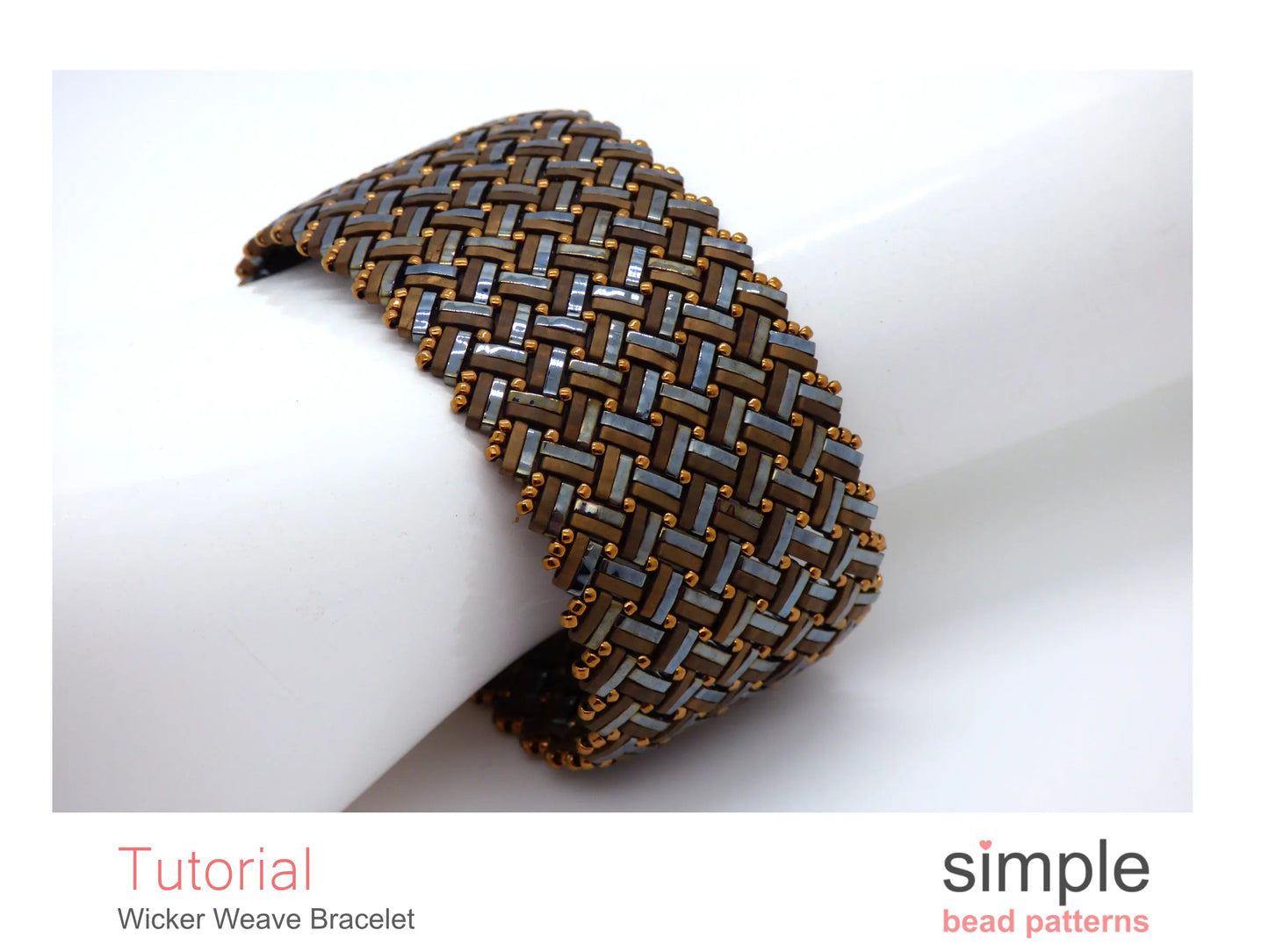 Wicker Weave Bracelet Beading Pattern