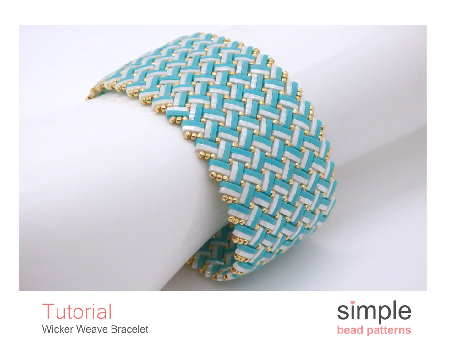 Wicker Weave Bracelet Beading Pattern