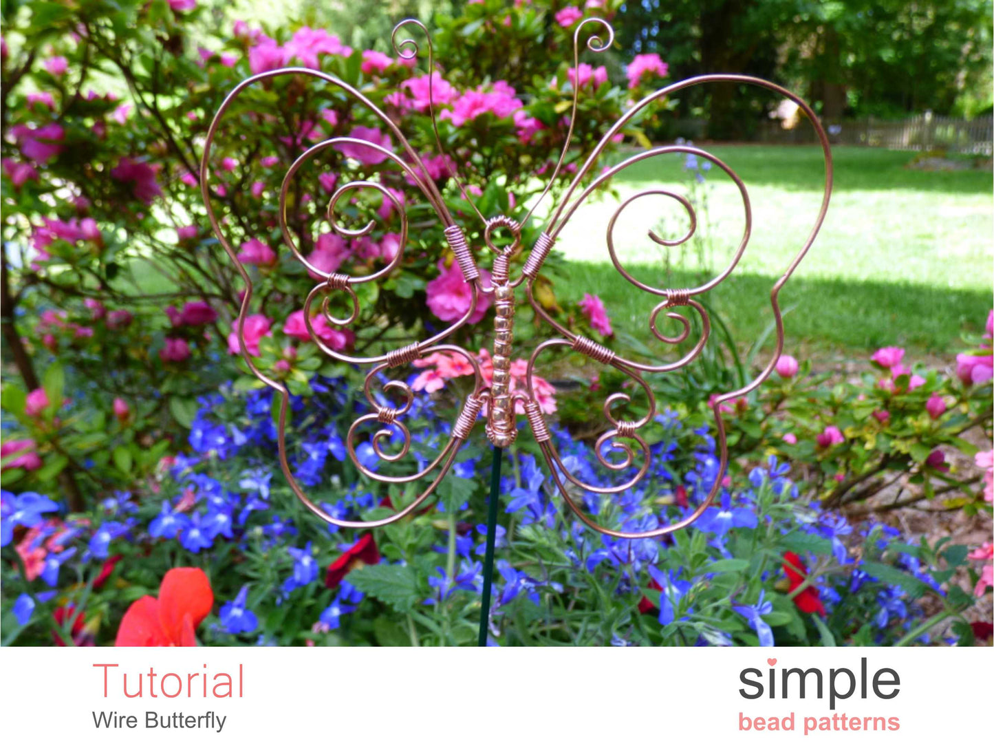 Wire Butterfly Décor Pattern