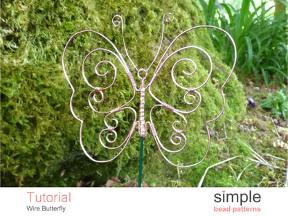 Wire Butterfly Décor Pattern