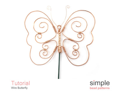 Wire Butterfly Décor Pattern
