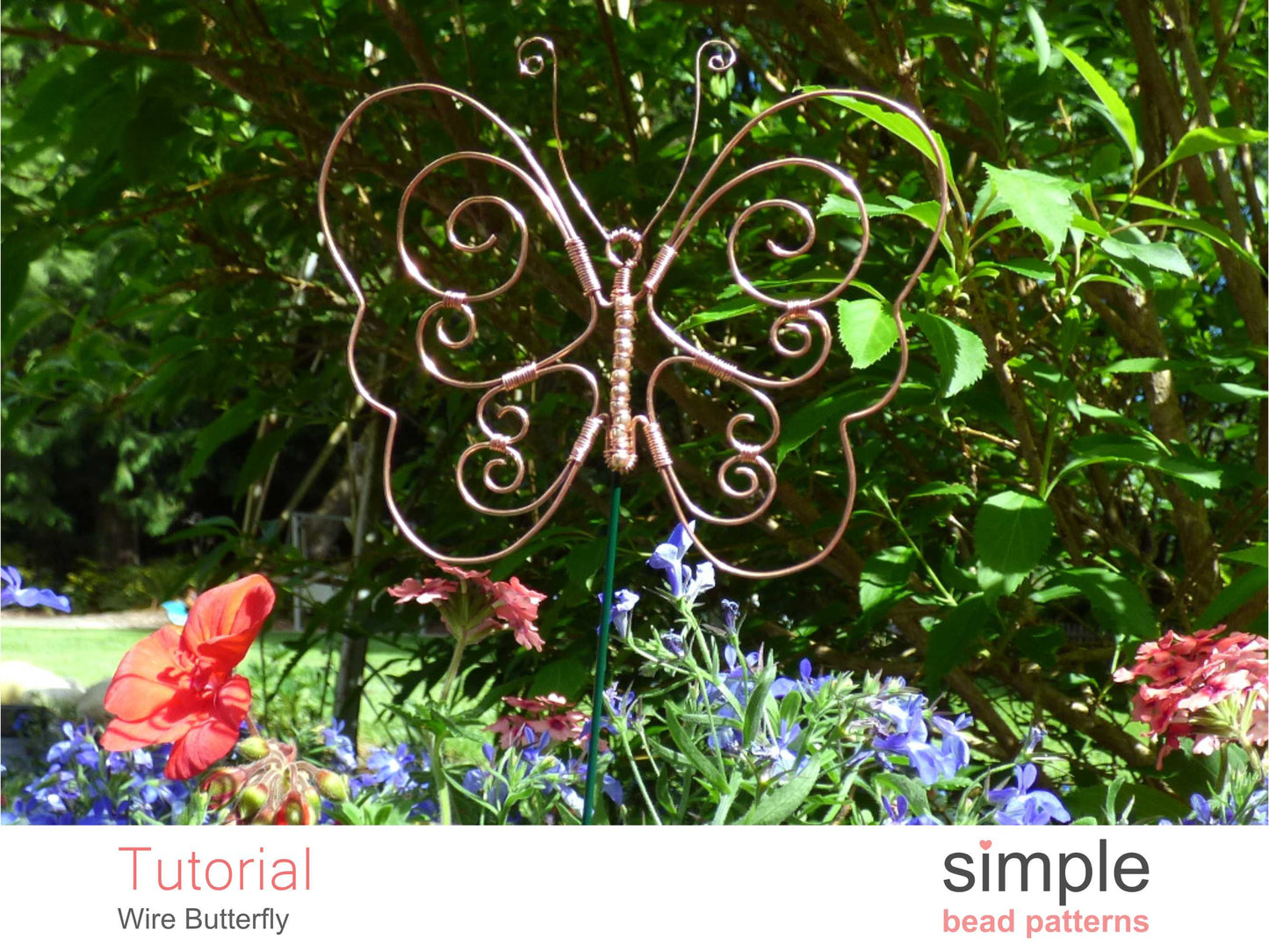 Wire Butterfly Décor Pattern
