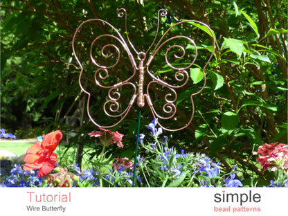 Wire Butterfly Décor Pattern