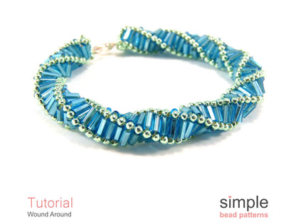 Wound Around Bracelet & Necklace Beading Pattern