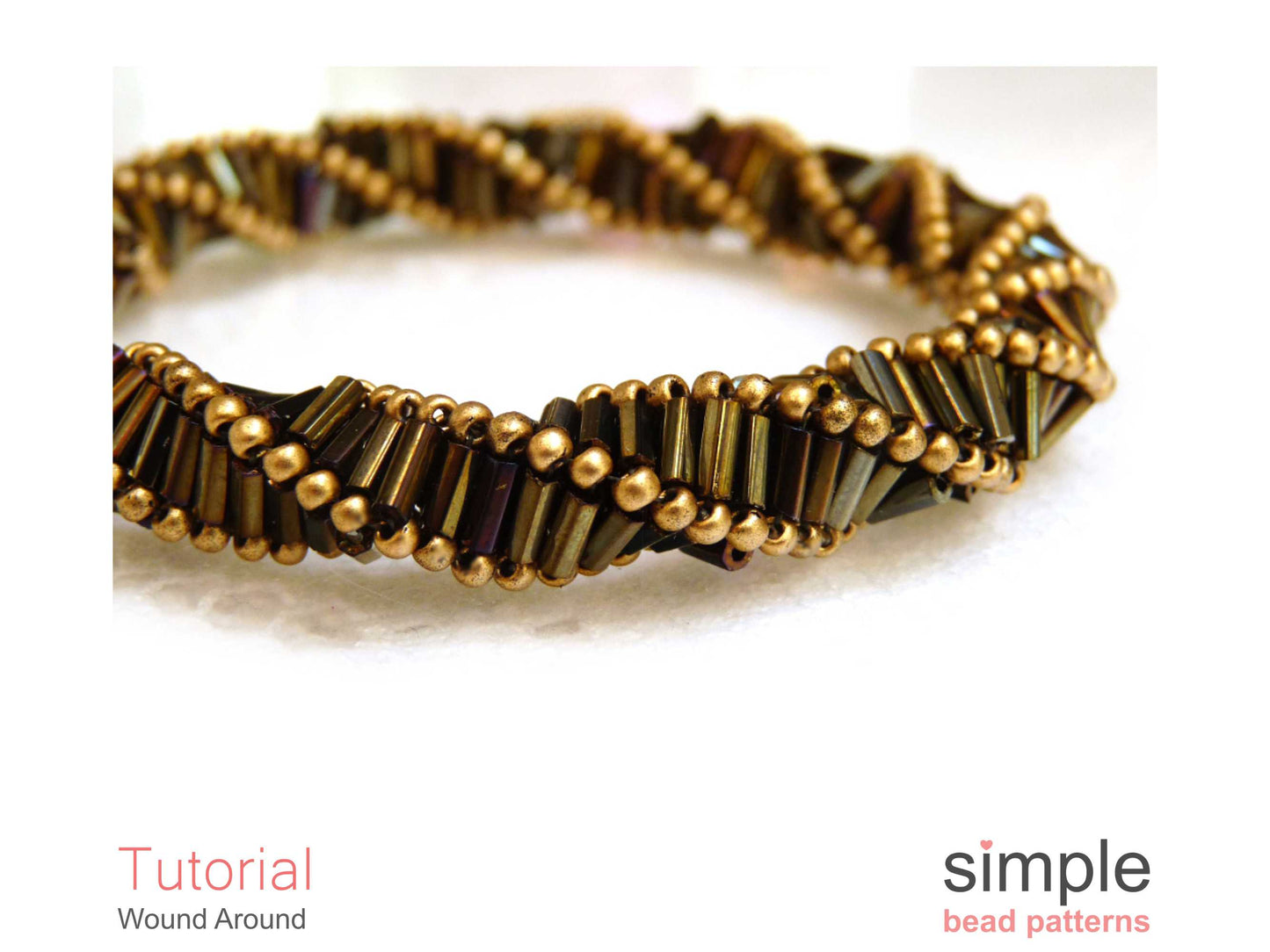 Wound Around Bracelet & Necklace Beading Pattern