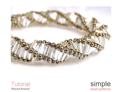 Wound Around Bracelet & Necklace Beading Pattern