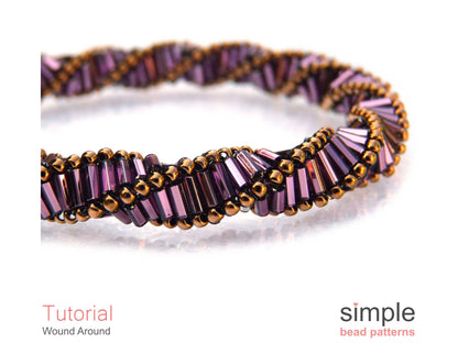 Wound Around Bracelet & Necklace Beading Pattern