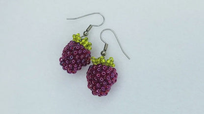 Juicy Berry Earrings Beading Pattern