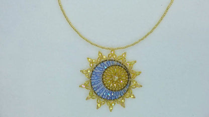 Sun & Moon Necklace Beading Pattern