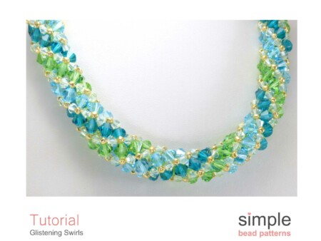 "Glistening Swirls" Russian Spiral Necklace / Bracelet Pattern