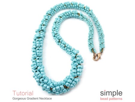 Beaded Spiral Necklace Tutorial