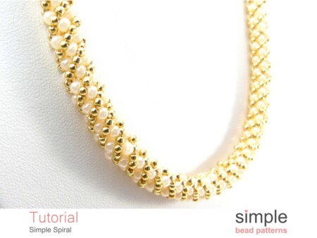 "Simple Spiral" Russian Spiral Stitch Tutorial