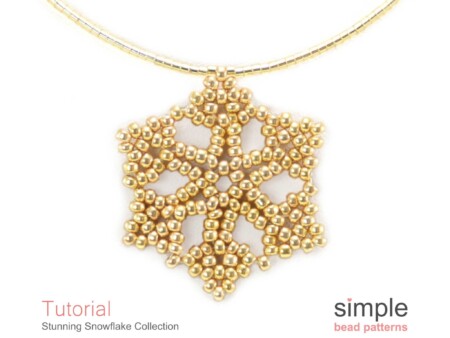 "Stunning" Beaded Snowflake Pattern Collection