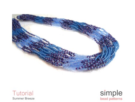 Multi-strand Necklace Tutorial with Beaded End Caps