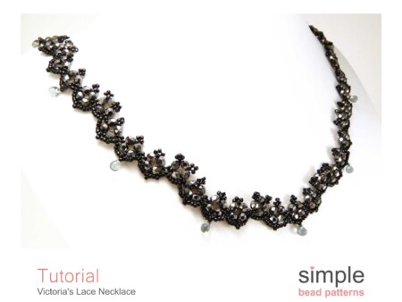 Beaded Lace Necklace Pattern