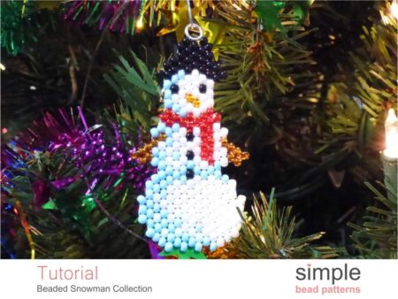 Beaded Snowman Collection Tutorial