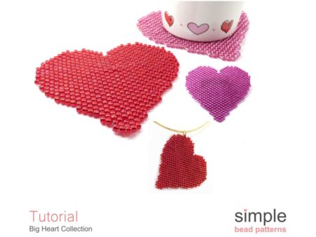 "Big Heart Collection" Beaded Heart Patterns