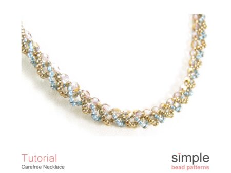Simple Bead Necklace Pattern