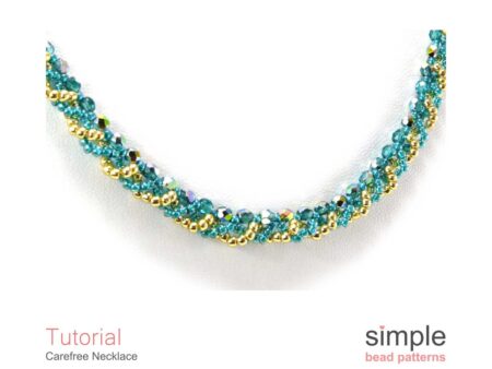 Simple Bead Necklace Pattern