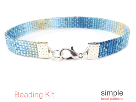 Beaded Square Stitch Bracelet Kit