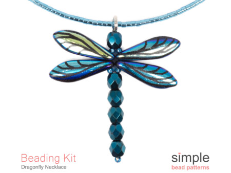 Beaded Dragonfly Necklace Kit
