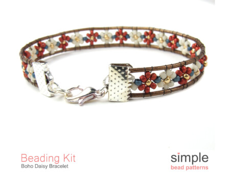 Beaded Daisy Chain Bracelet Kit