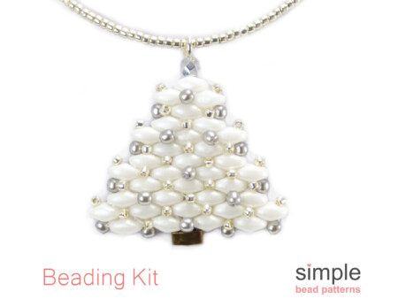 Christmas Tree Bead Necklace Kit