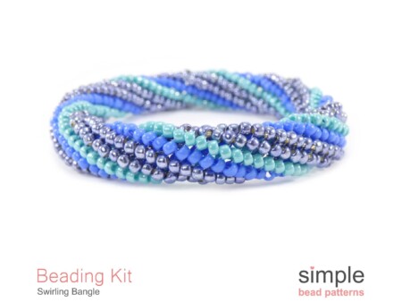 Tubular Herringbone Bead Stitch Bracelet Kit